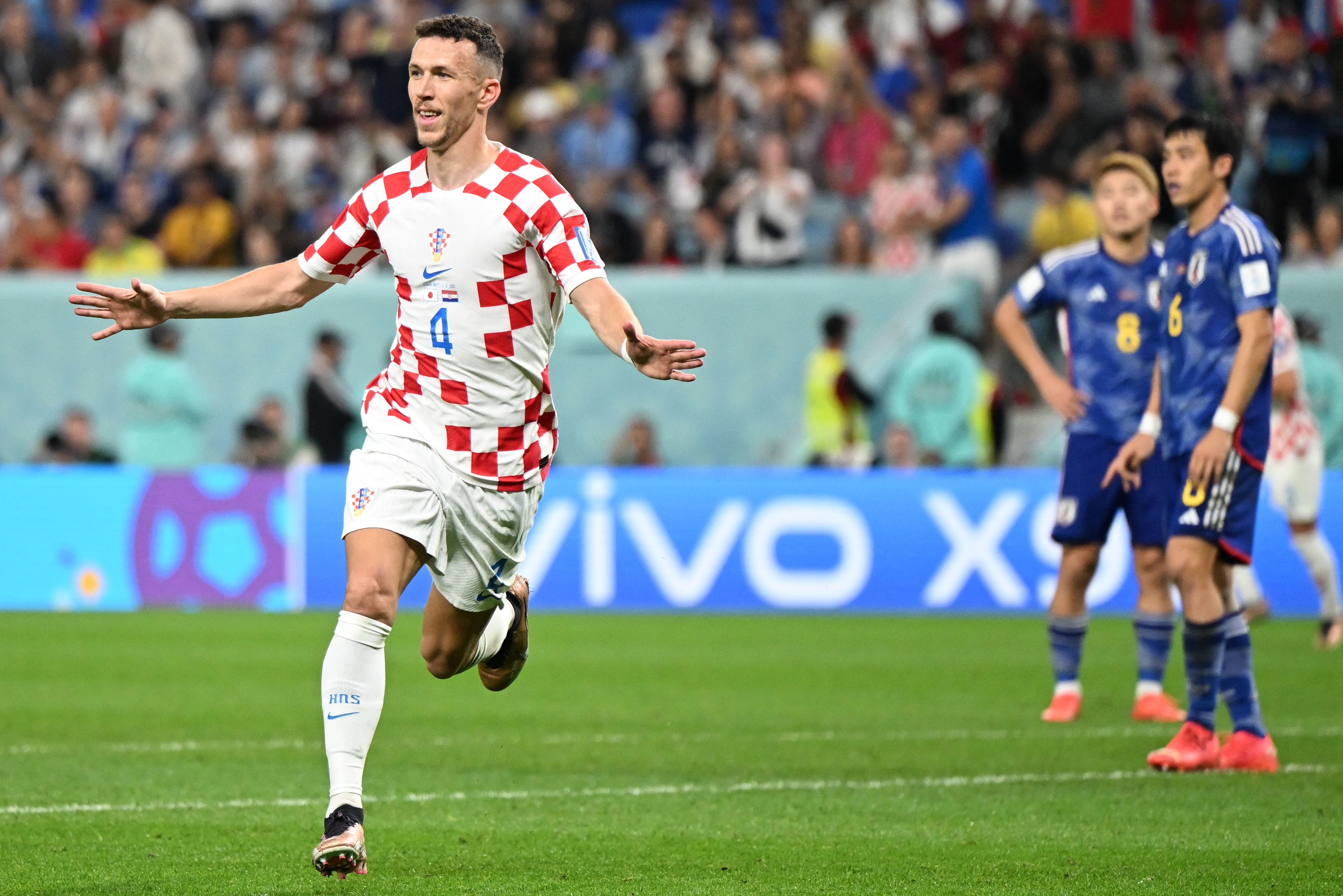 Croatia defeats Japan to advance to the World Cup quarterfinals : NPR