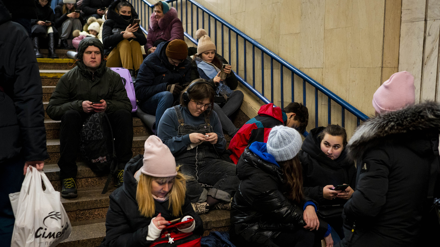 Russia Launches A Barrage Of Missiles On Ukrainian Power Grid NPR