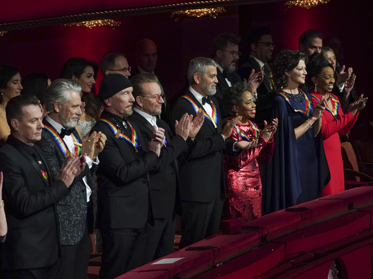 Kennedy Center honors Gladys Knight U Amy Grant George Clooney Tania León NPR