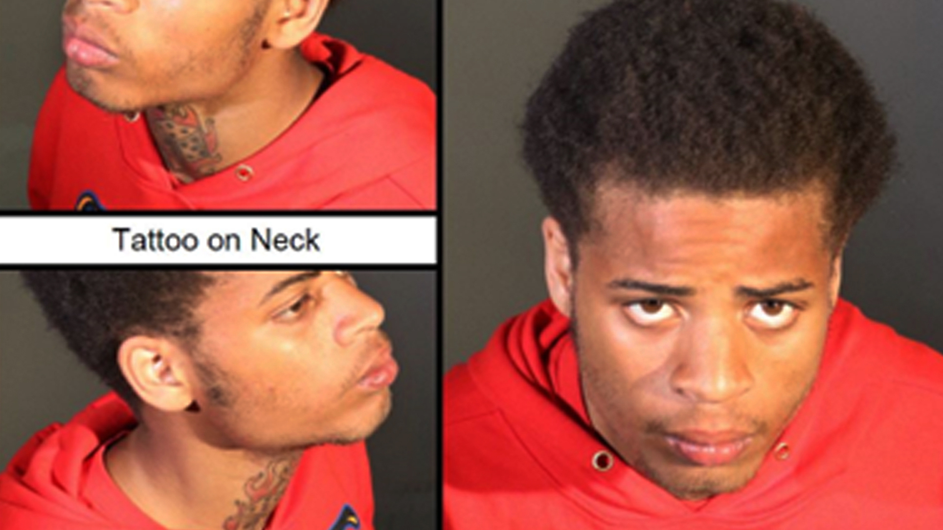 This 2021 photo combination released by the U.S. Marshals Service shows James Howard Jackson. The man who shot Lady Gaga