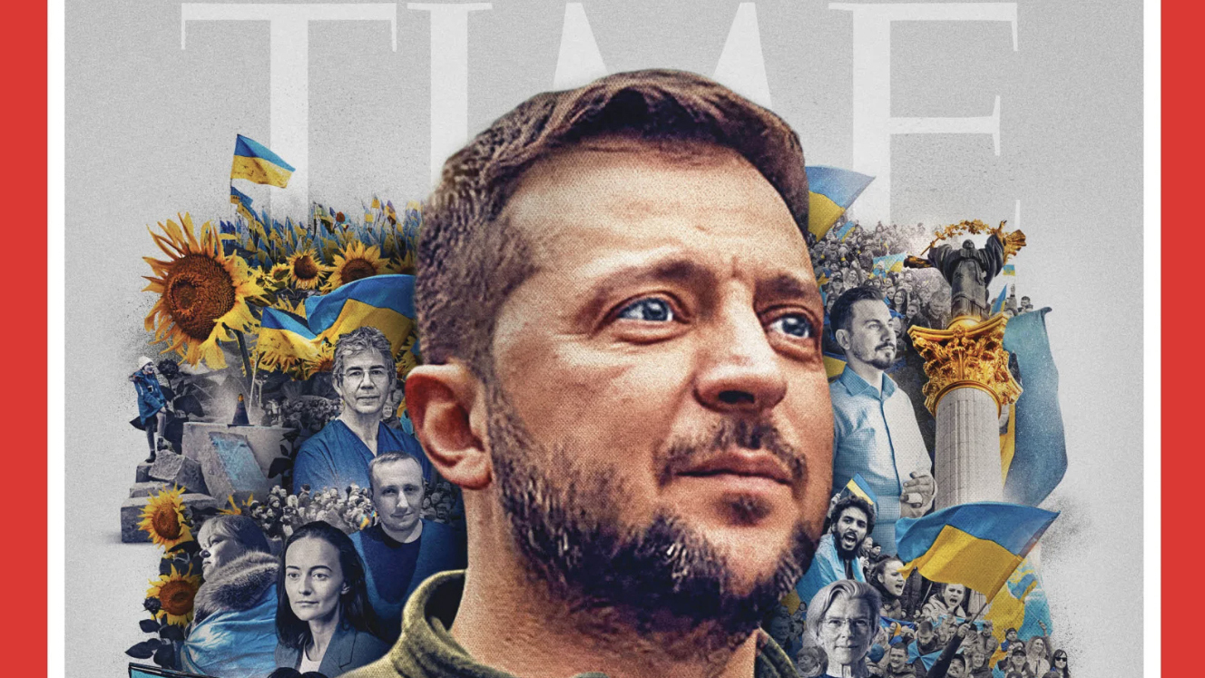 Zelenskyy and the spirit of Ukraine are 'Time' magazine's 2022 Person
