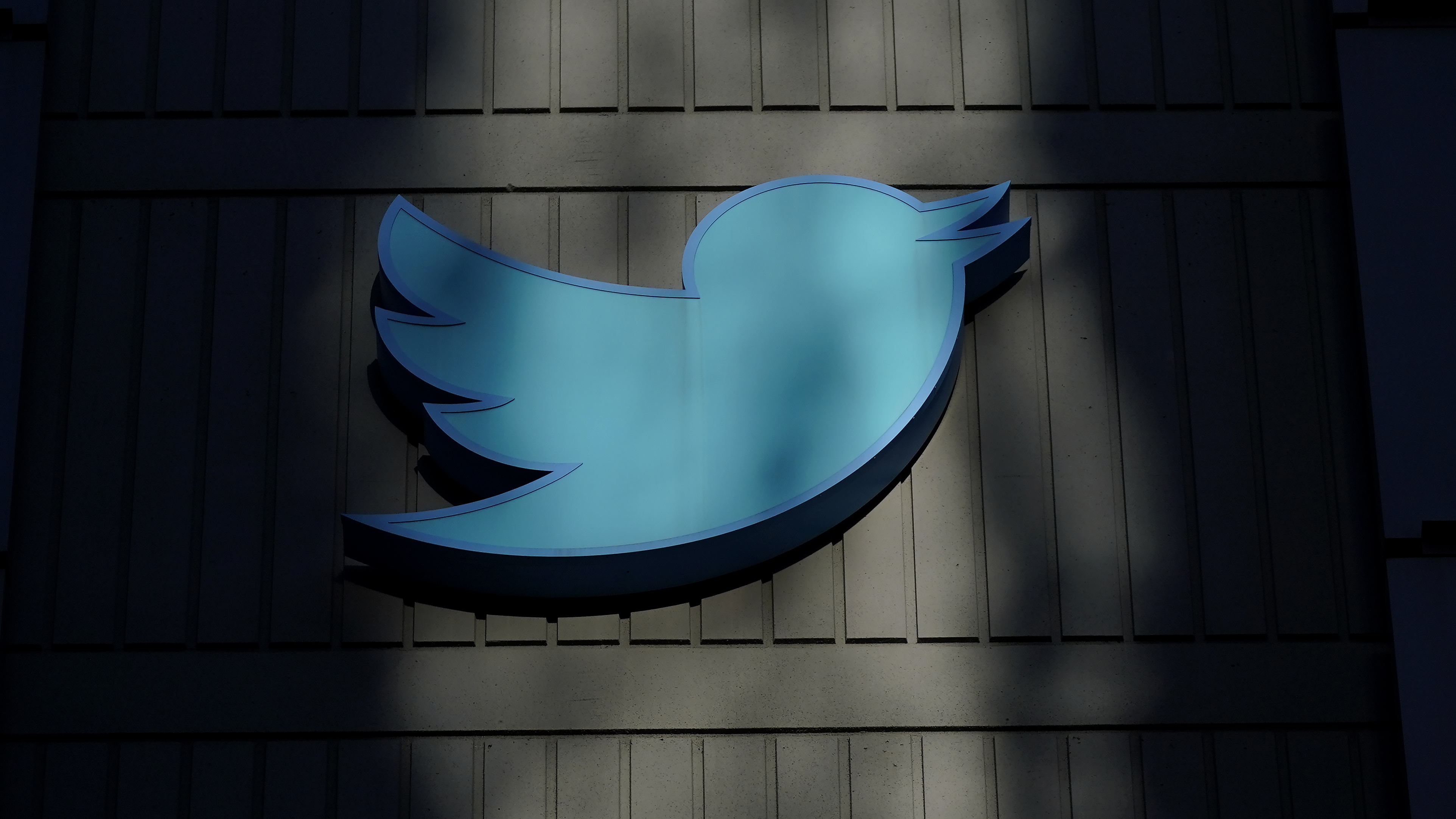 A sign at Twitter headquarters is shown in San Francisco, Friday, Nov. 18, 2022. Elon Musk