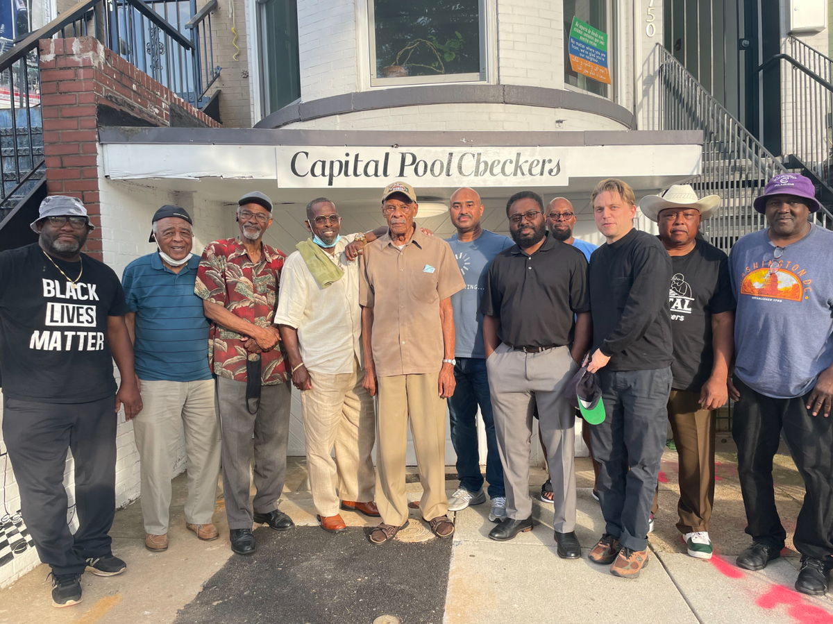 Members of the Capital Pool Checkers Association.