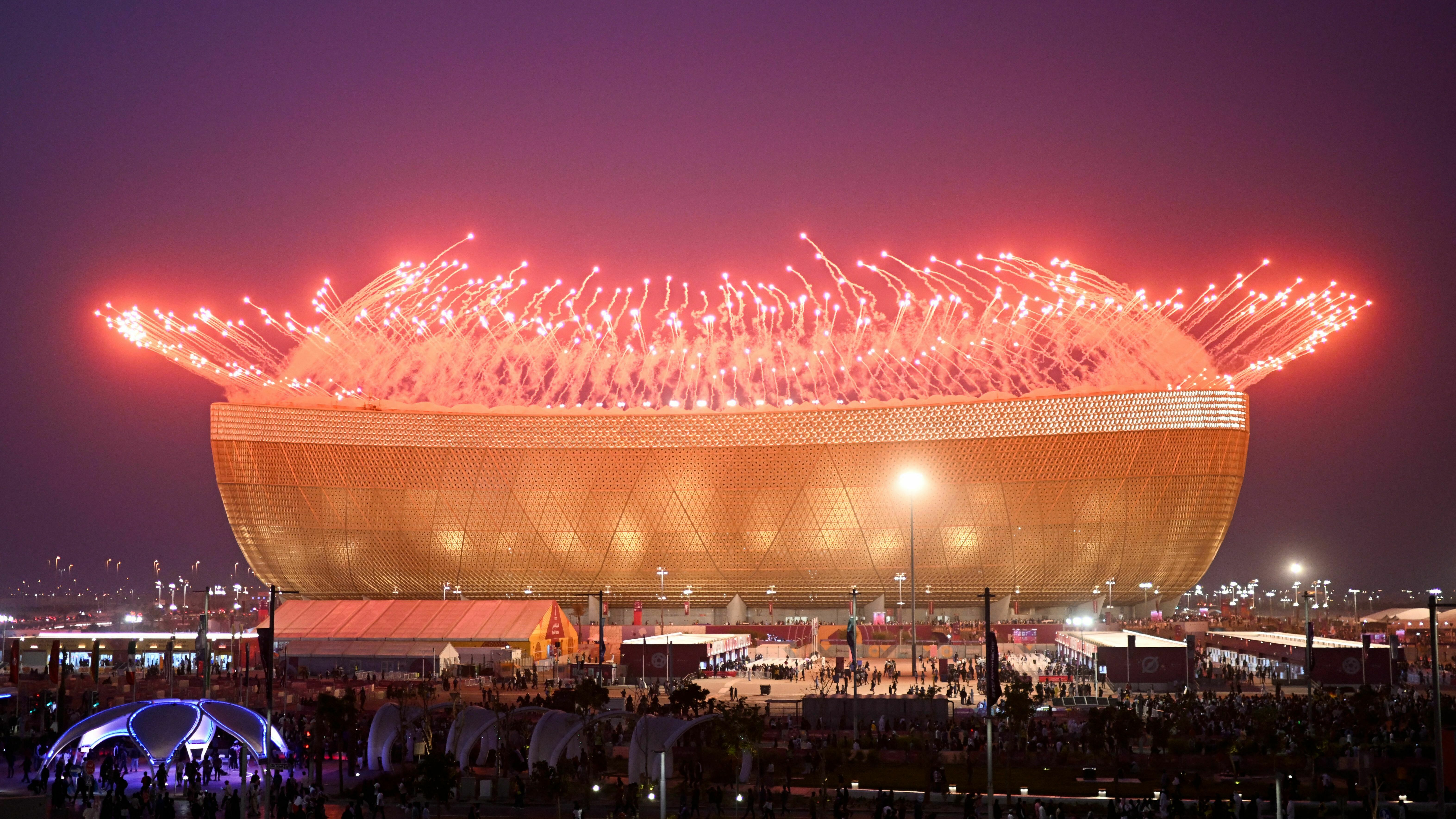 QATAR, DOHA, 18 JULY, 2022: Flags of all participants of FIFA