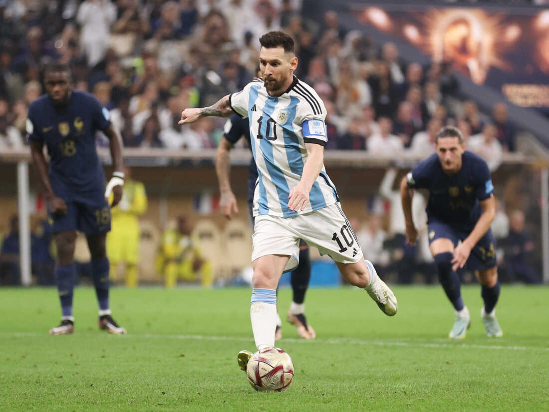 Lionel Messi leads Argentina to World Cup title defeating France : NPR