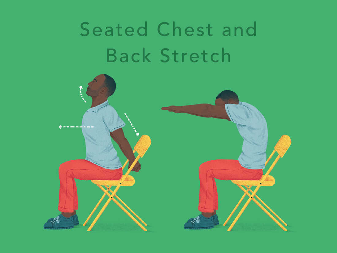 Better Posture & Tension Relief: Neck, Shoulders, Upper Back, Arms & Wrist  Stretches