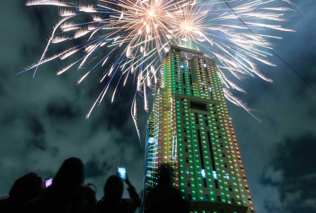 PHOTOS: Countries across the world ring in the new year : NPR