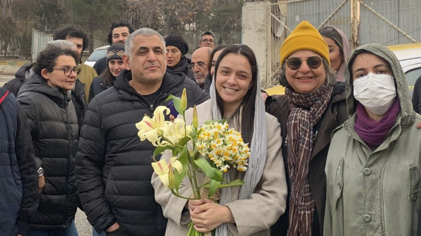 Iran releases a top actress who was held for criticizing the crackdown on protests Iran releases a top actress who was held for criticizing the crackdown on protests