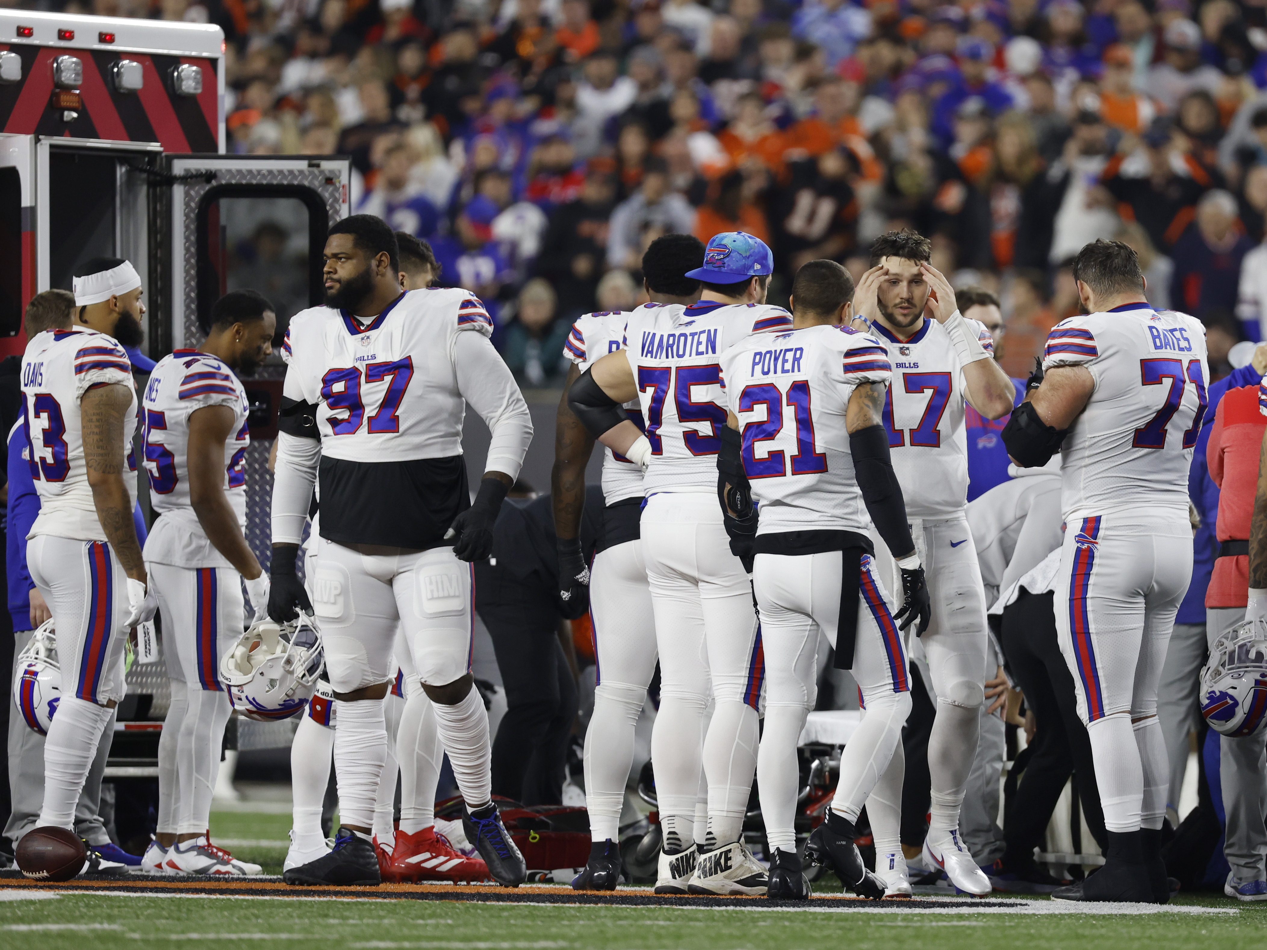 Damar Hamlin Breathing on His Own, Speaking to Buffalo Bills Teammates