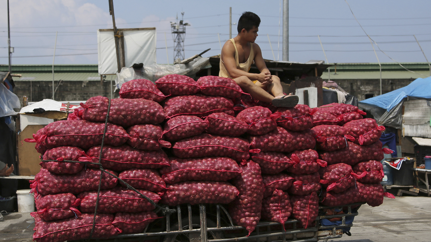 Why onions now cost more than meat in the Philippines NPR