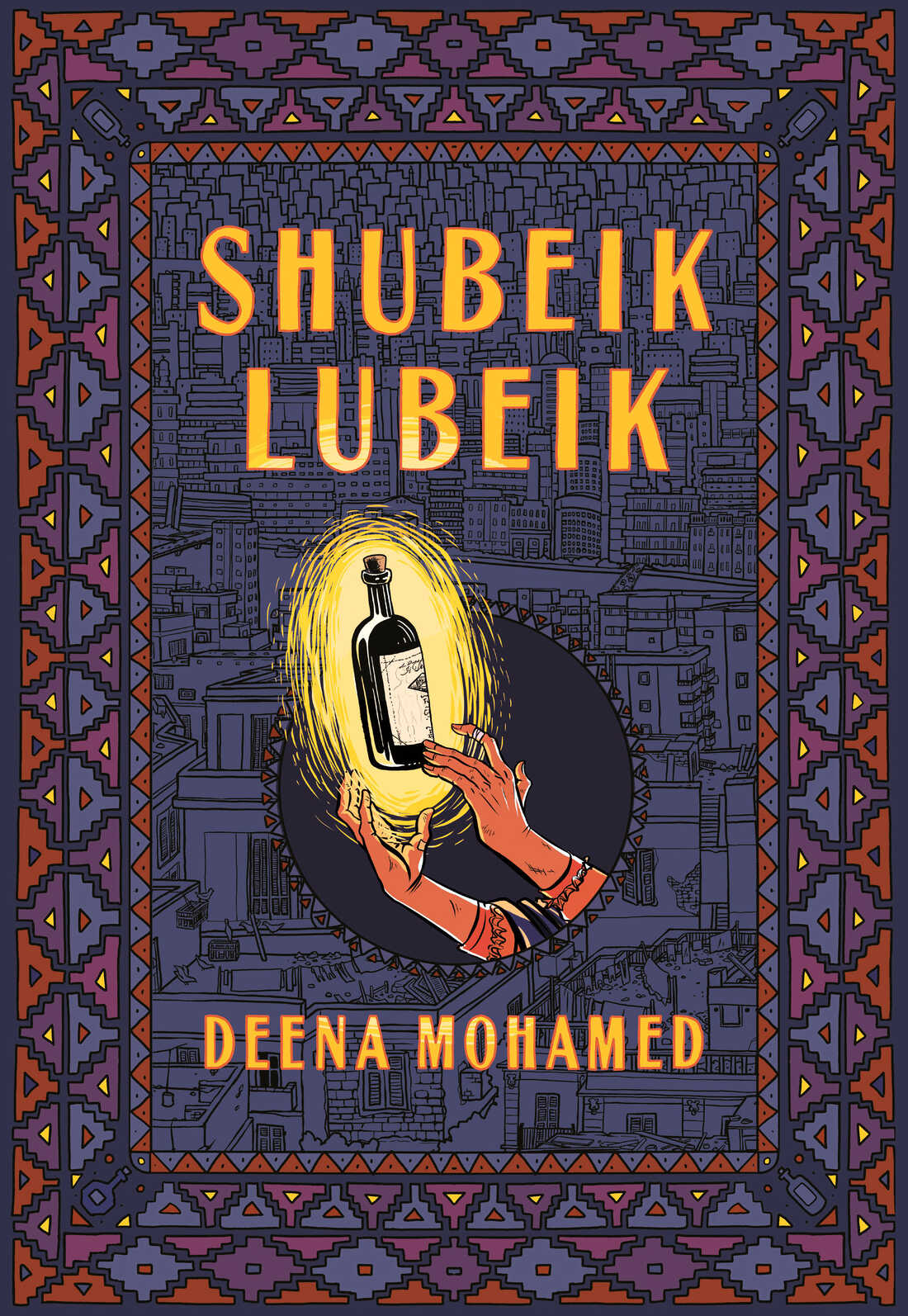 The cover of Shubeik Lubeik, a graphic novel newly published in English.