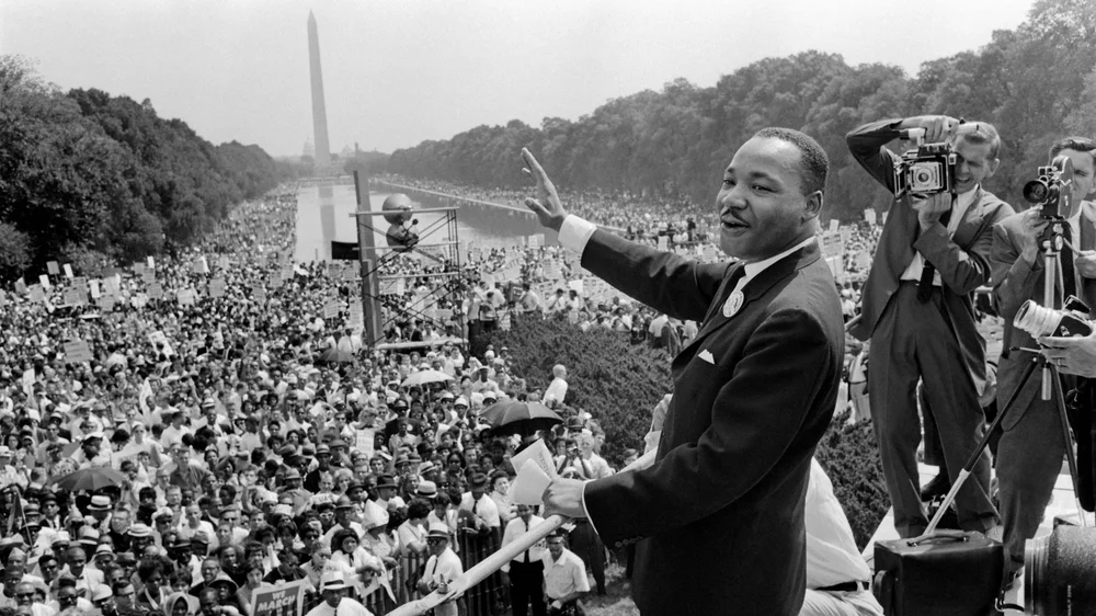 Martin Luther King in Seattle in 1961