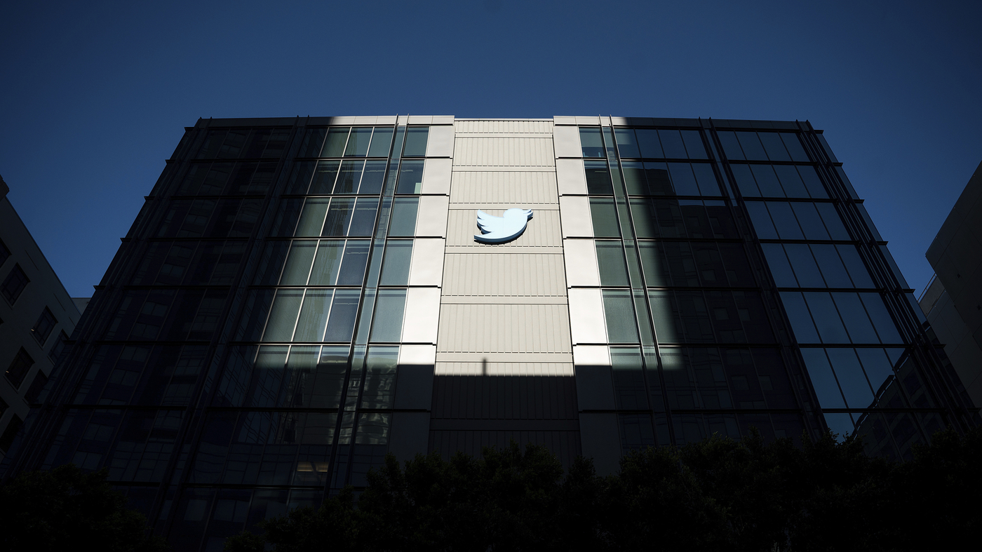 Twitter headquarters auctioned office supplies, furniture and memorabilia : NPR