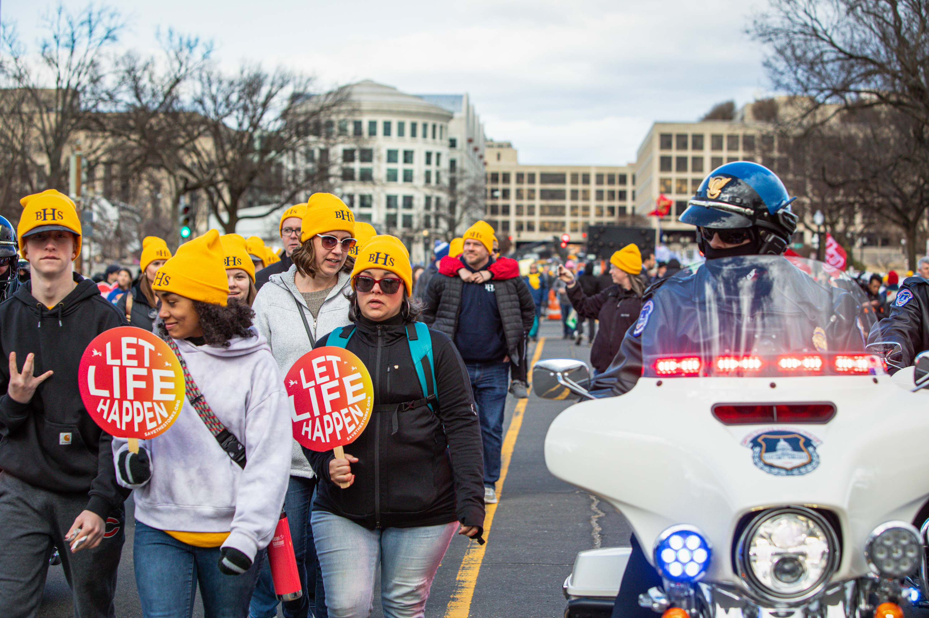 At the first March for Life post-Roe, anti-abortion activists say fight isn't over 3 January 20, 2023, Washington D.C. Anti-abortion demonstrators take part in the annual ''March For Life'', seven months after the Supreme Court overturned Roe v Wade .