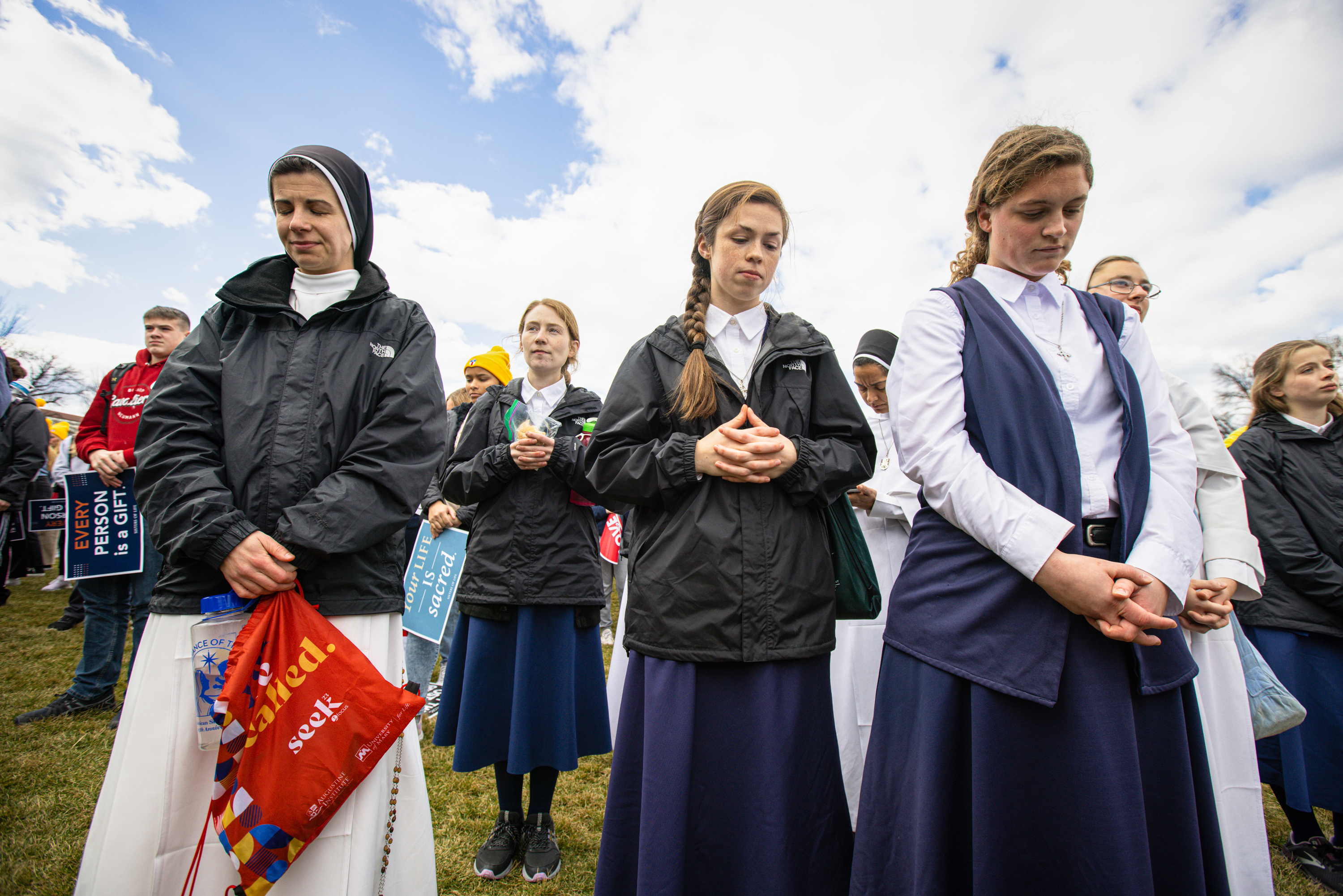At the first March for Life post-Roe, anti-abortion activists say fight isn't over 5 January 20, 2023, Washington D.C. Anti-abortion demonstrators take part in the annual ''March For Life'', seven months after the Supreme Court overturned Roe v Wade .