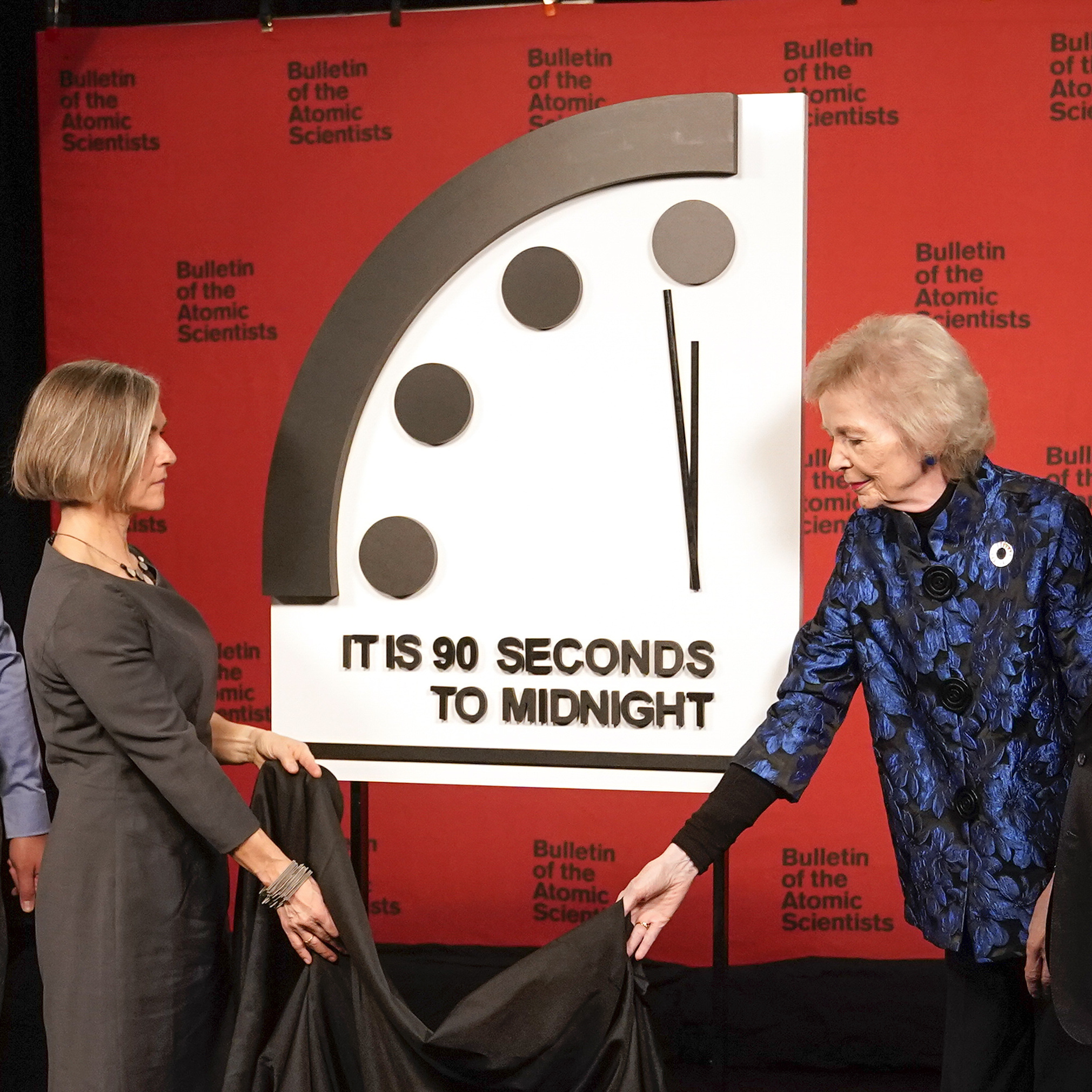 The Doomsday Clock moves to 90 seconds to midnight, signaling more peril than ever