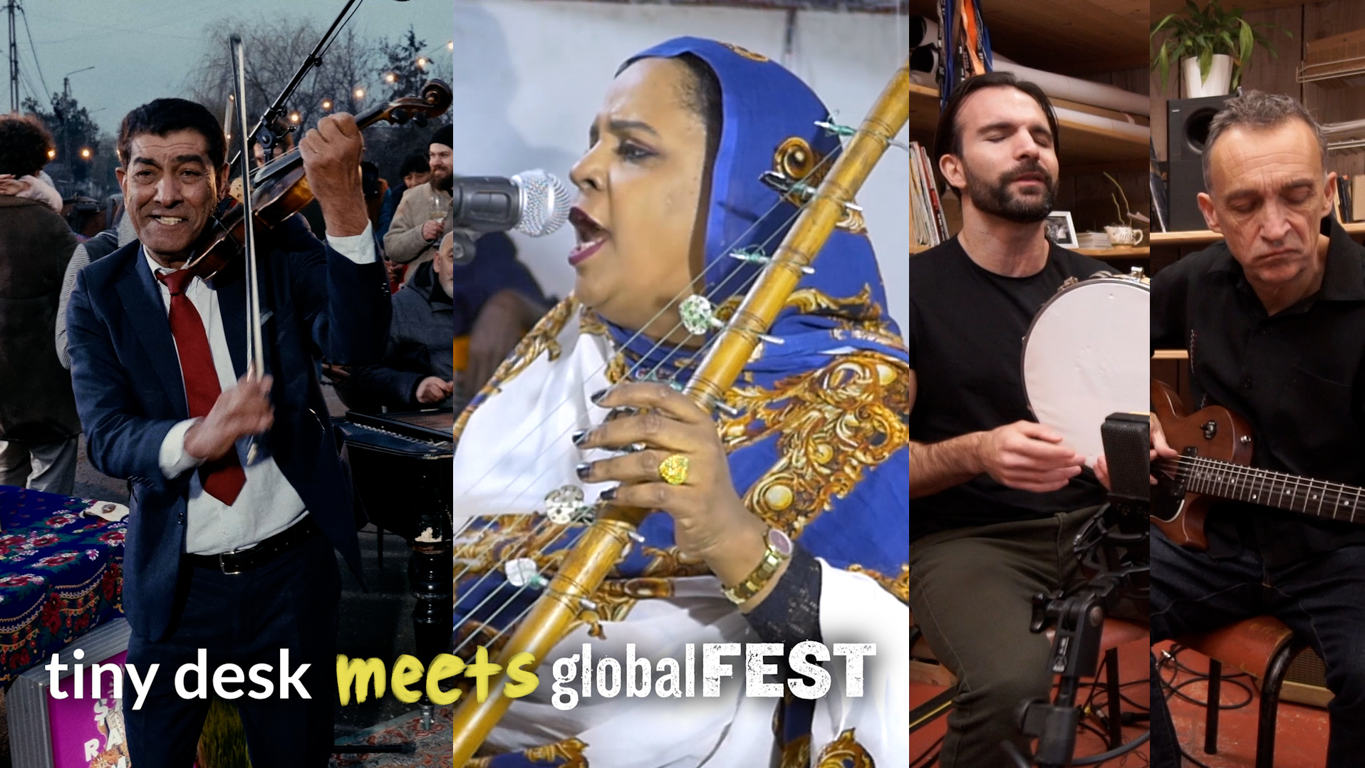 Tiny Desk meets globalFEST: Taraf de Caliu, Noura Mint Seymali and more
