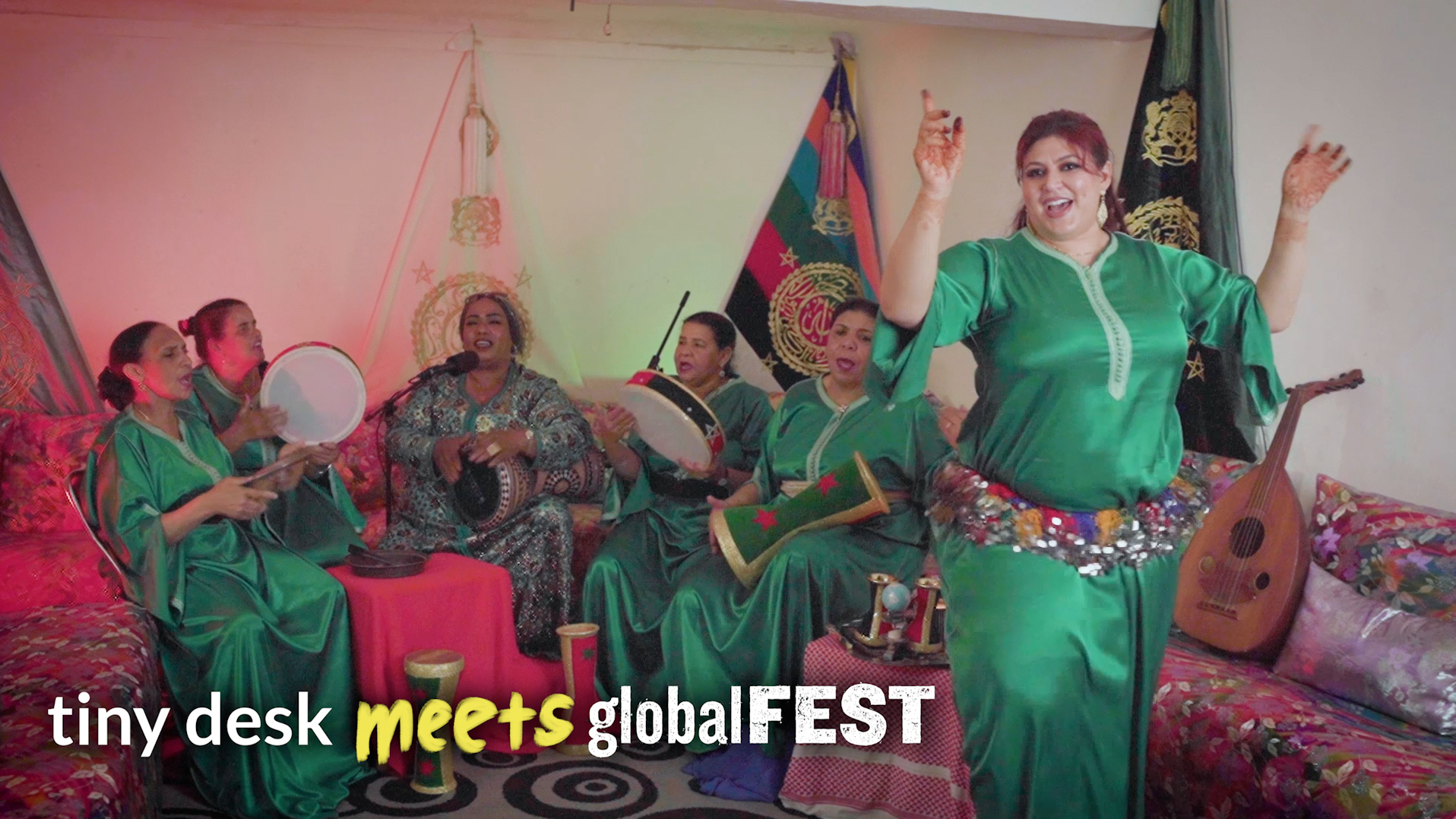 Khadija El Warzazia's Bnat el Houariyat & Esraa Warda: Tiny Desk Meets globalFEST
