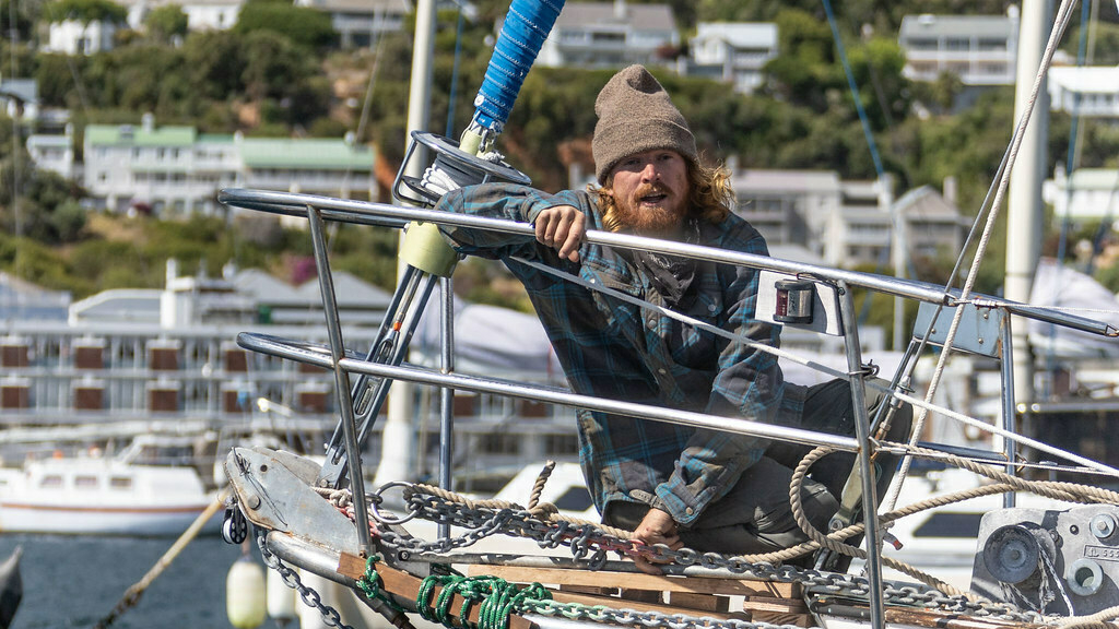 This race is a nonstop sail around the world. Cassette tapes are OK