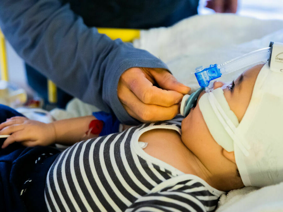 Each year, RSV infections send up to 80,000 kids under 5 to the hospital for emergency treatment. A new antibody treatment could protect the youngest kids — newborns and up infants up to 2 years old. (dpa/picture alliance via Getty I)
