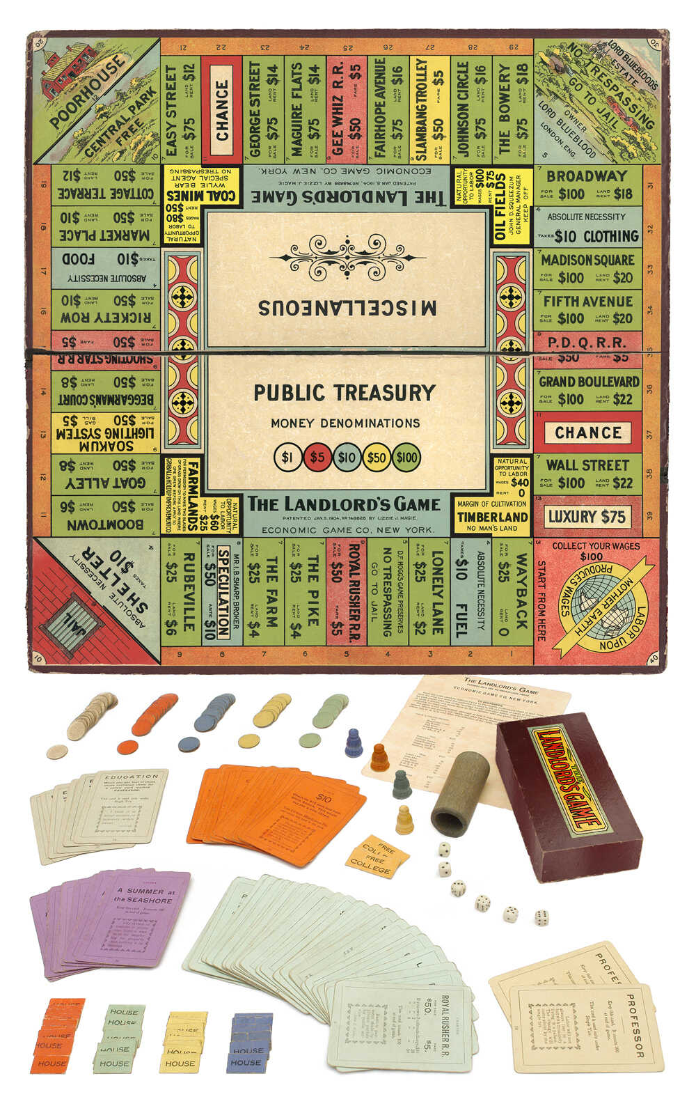 Milton Bradley Company Finance Board Games