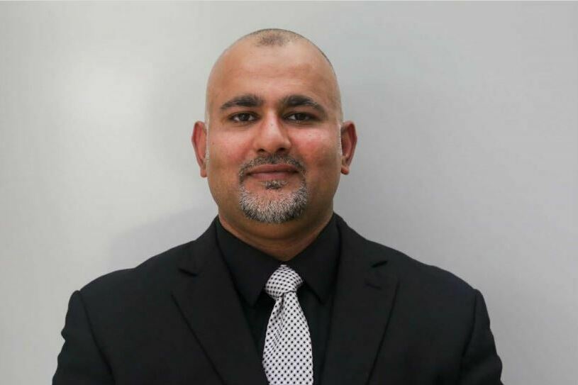 Majid Khan, a 42-year-old Pakistani man, was released from the U.S. military prison in Guantánamo Bay, Cuba, on Thursday. Pictured here in 2022, he was sent to Belize after suing for unlawful imprisonment. (Center for Constitutional Rights)