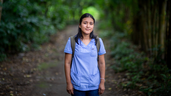 Neudy Rojop decided to work in public health when she was a young girl observing how frequently her young family members and neighbors got sick with unknown illnesses.