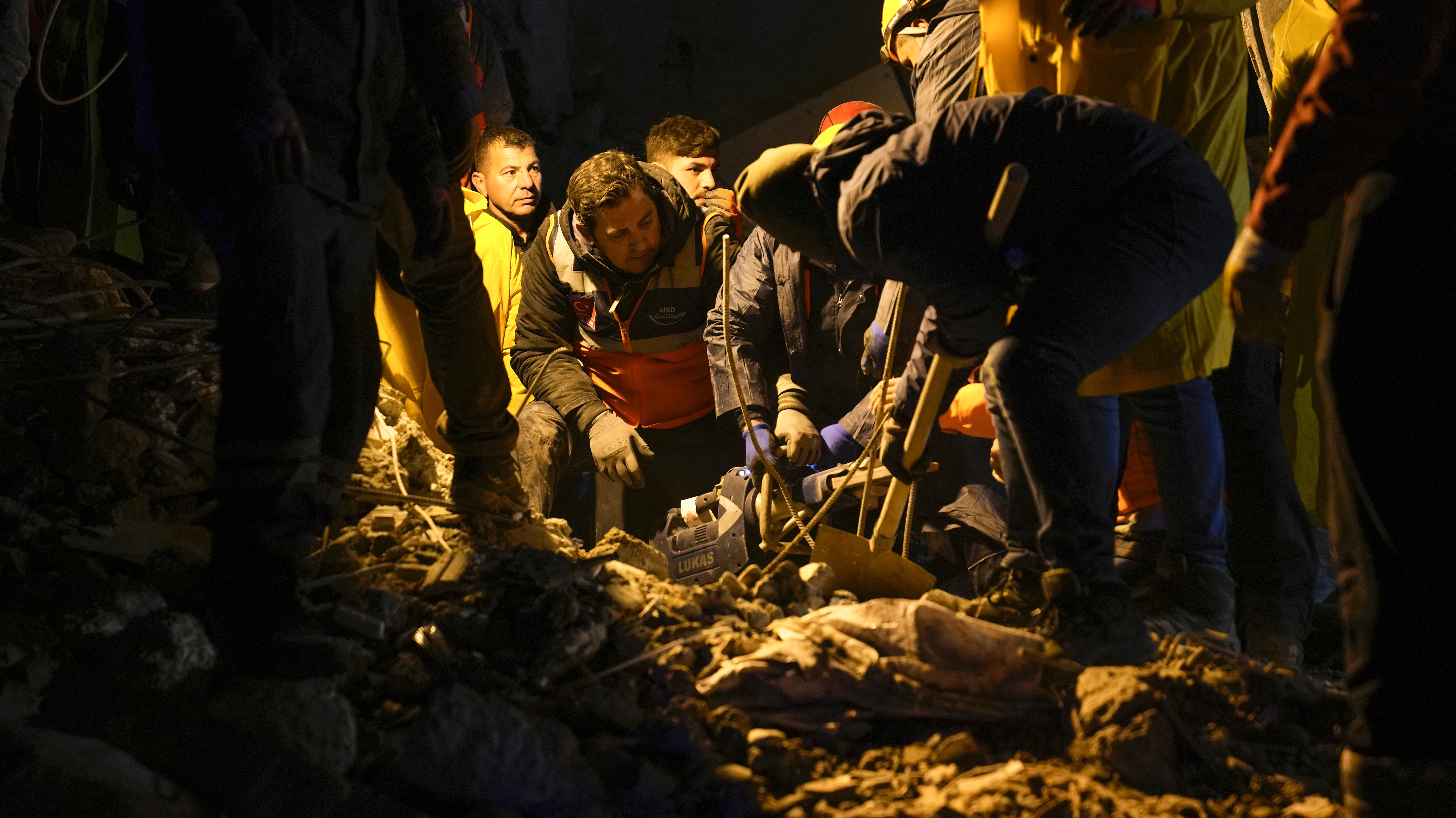 More than 2,500 people have died after earthquakes hammer Turkey and Syria