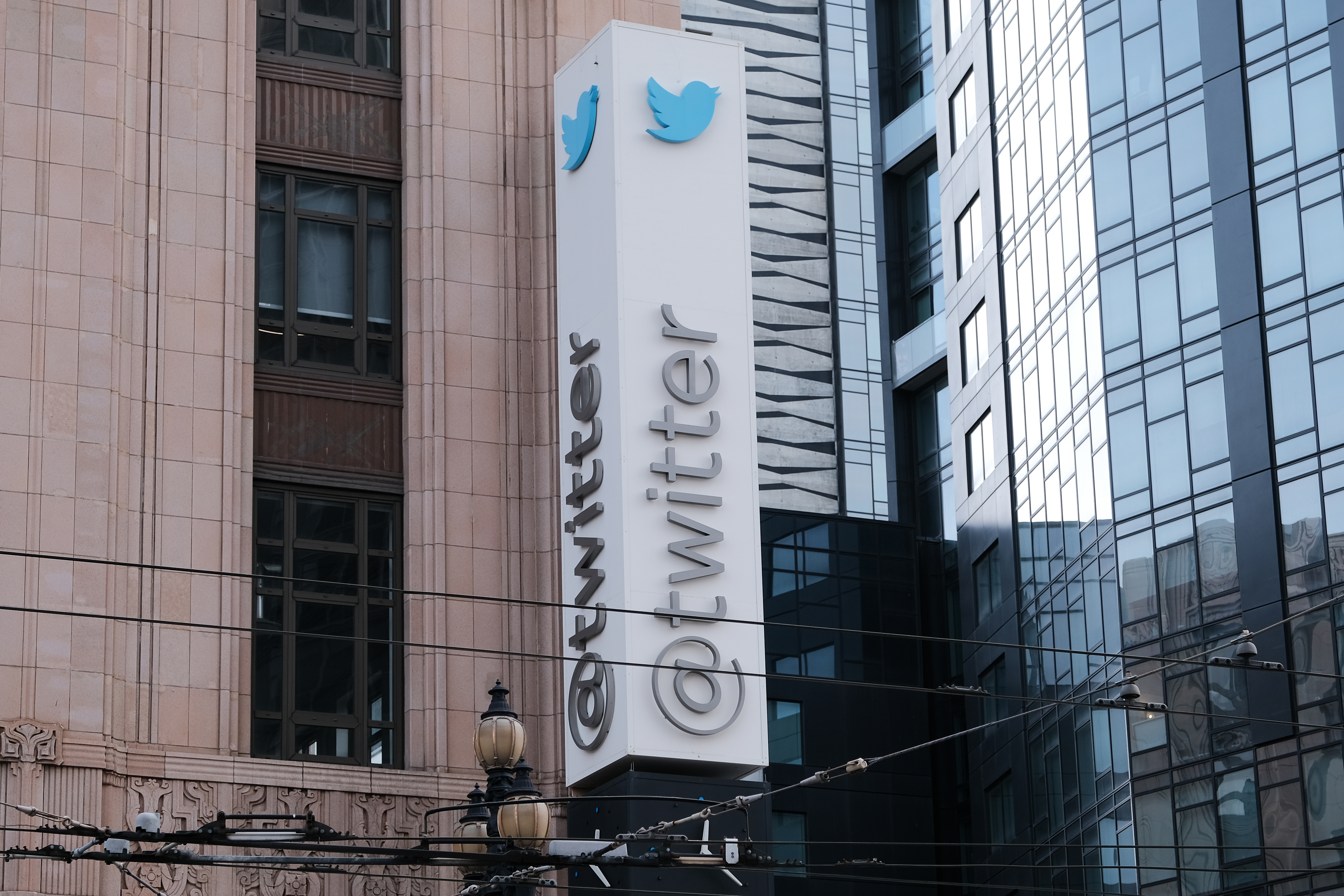 Twitter's headquarters in San Francisco. The company's latest change will make it harder to researchers to study the platform. (Getty Images)