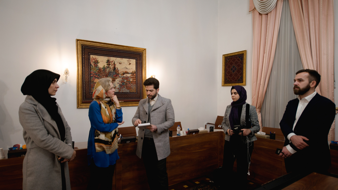 In Iran, NPR sees anger and desperation. Its government tells us nothing is wrong