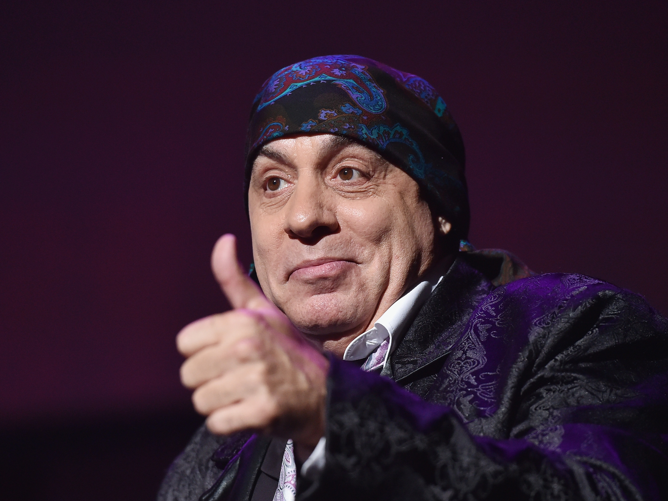 Musician Steven Van Zandt gifts Jamie Raskin a bandana, wishes him a 'rapid' recovery