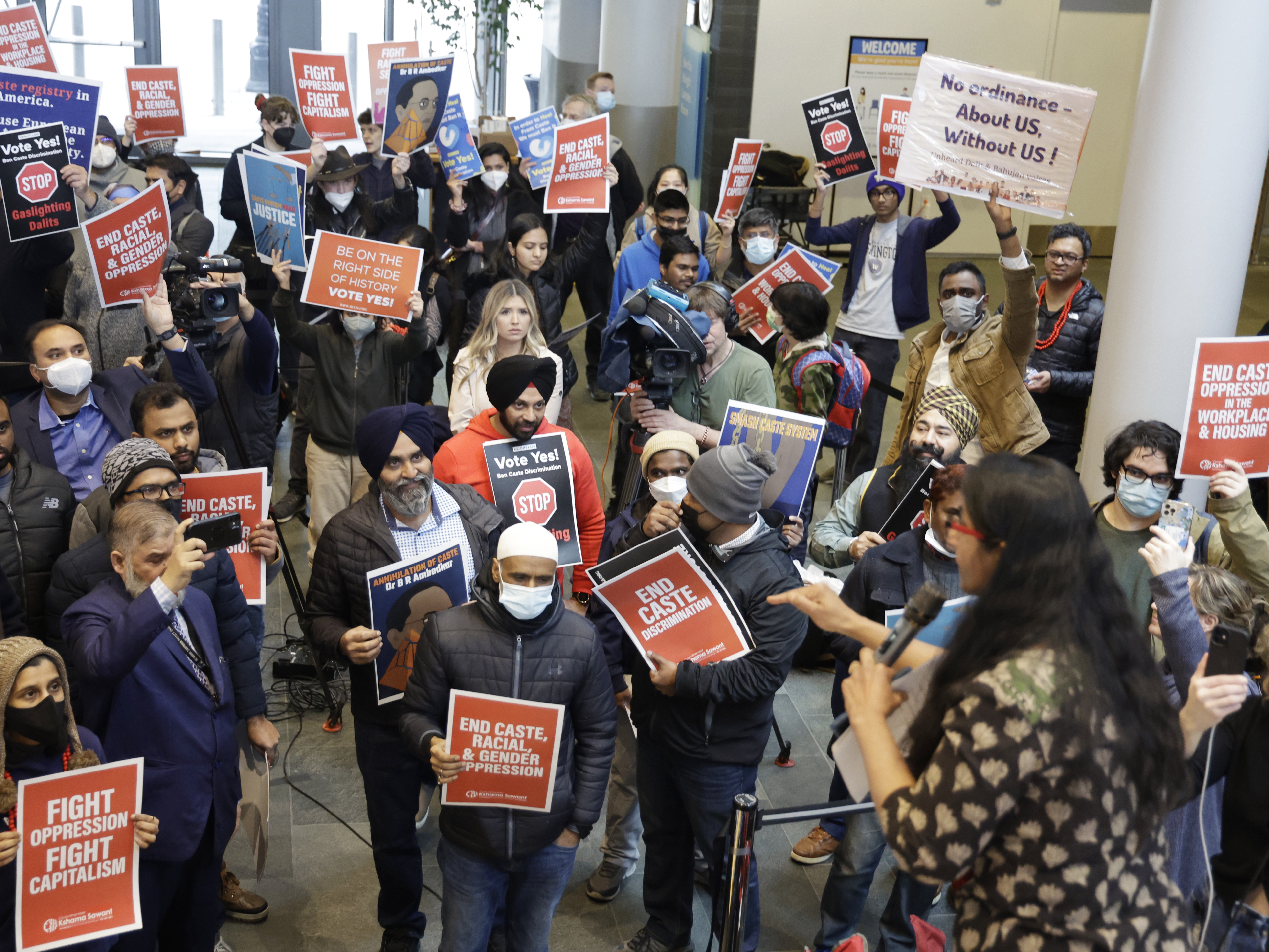 Seattle becomes the first U.S. city to ban caste discrimination | NCPR News