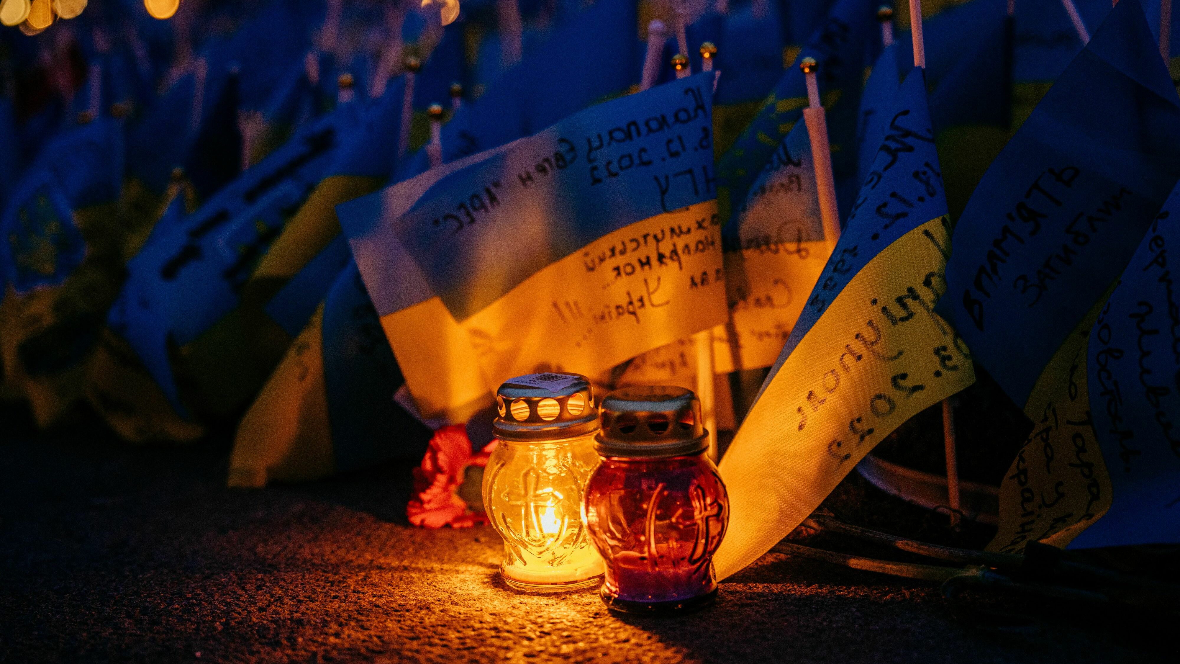 A Ukrainian City Marks A Year Of Loss—And Resistance