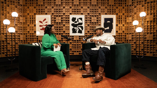 NPR's Ayesha Rascoe speaks with actor Jonathan Majors about his meteoric rise in Hollywood.