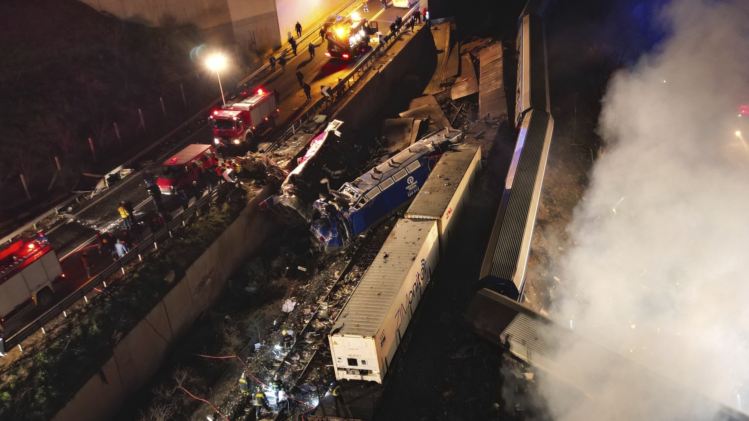 Fiery Greece train collision kills more than 2 dozen, injures more than 80 Fiery Greece train collision kills more than 2 dozen, injures more than 80