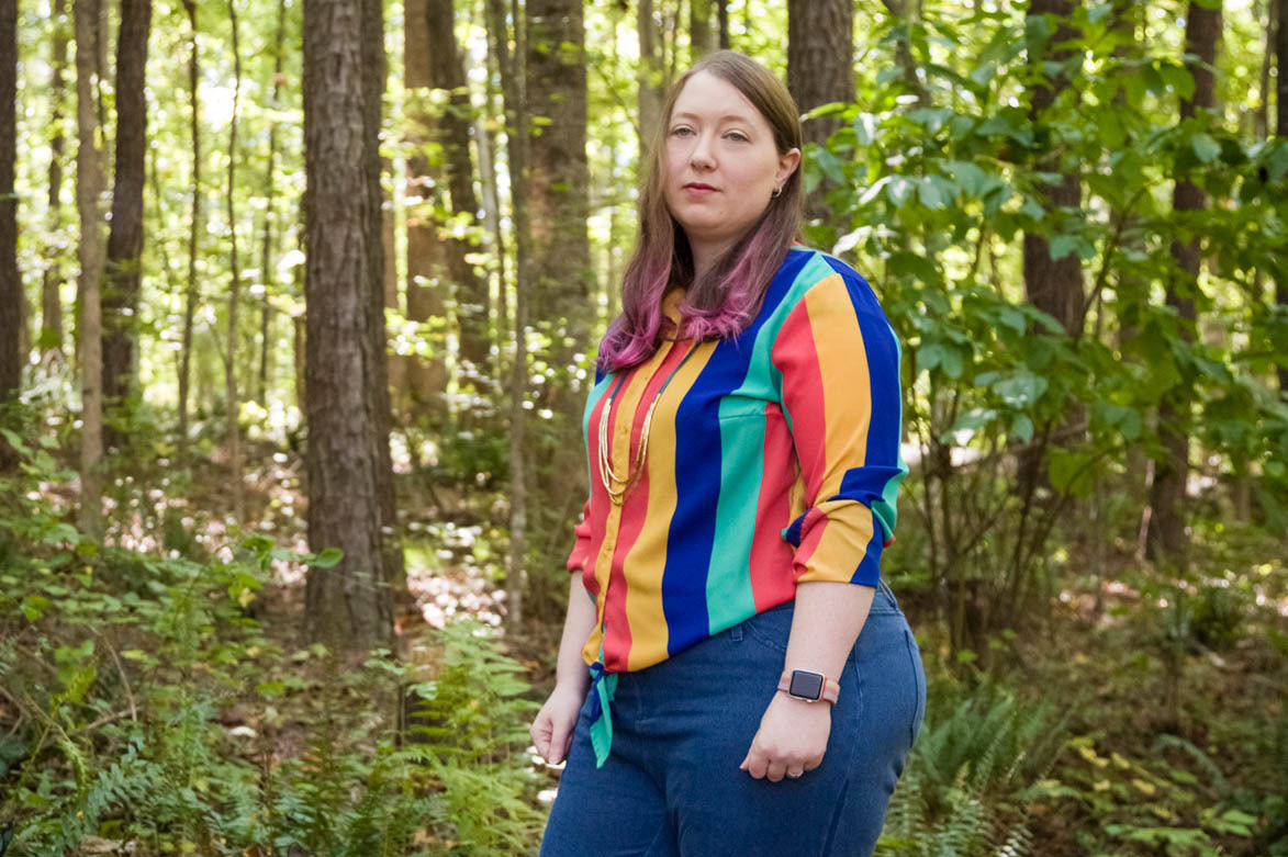 Karla Renée was 18 weeks into her pregnancy when she and her husband Sam learned that the fetus had a serious genetic anomaly that could lead to severe physical and mental disabilities. They were faced with an enormous and pressing decision. In North Carolina, where they live, the current law forbids abortion after 20 weeks gestational age. (Maxwell Posner/NPR)