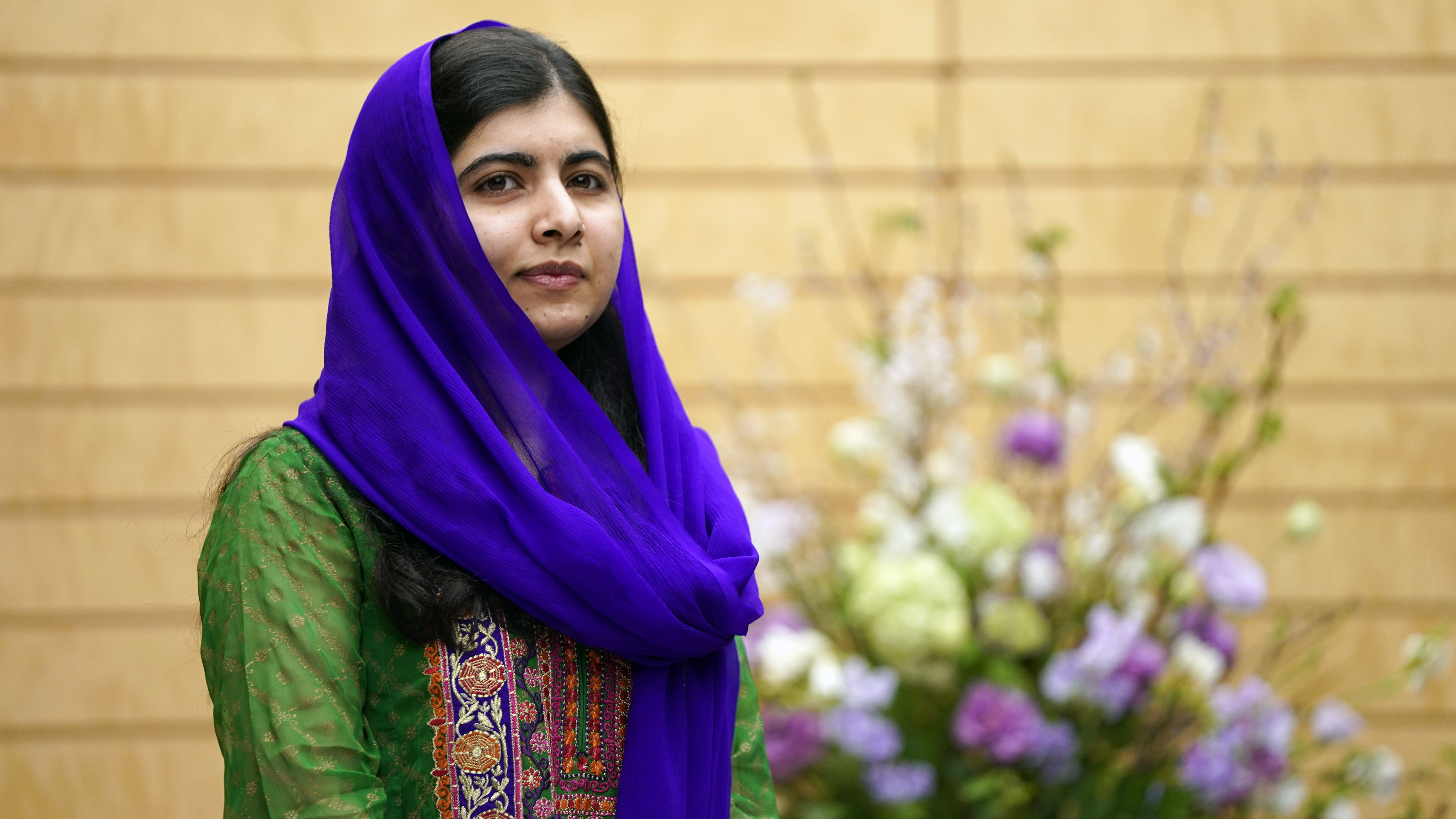 Malala Yousafzai in Tokyo, Japan (AFP via Getty Images)