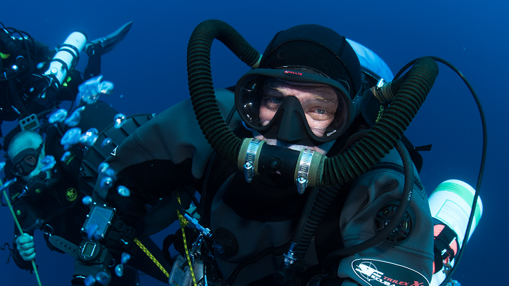 How (and why) this man plans to live underwater for 100 days