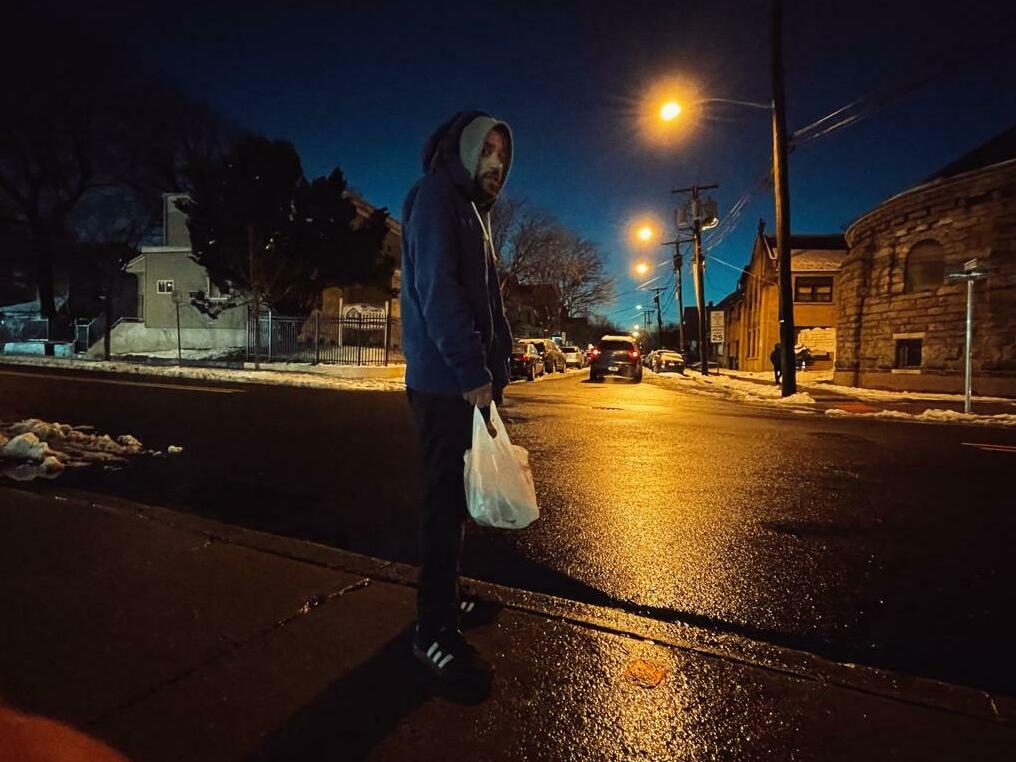 Rob De Maria says he recently lost a friend to an overdose. (Jasmine Garsd/NPR)