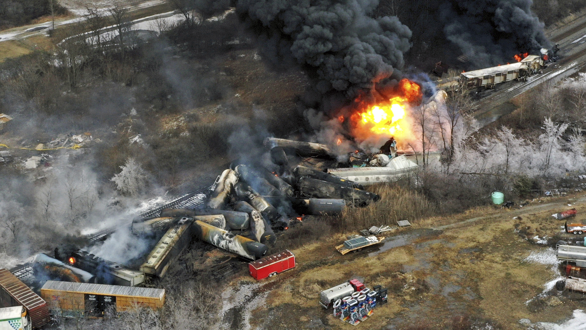 When train crashes leak harmful chemicals, small town firefighters can be vulnerable