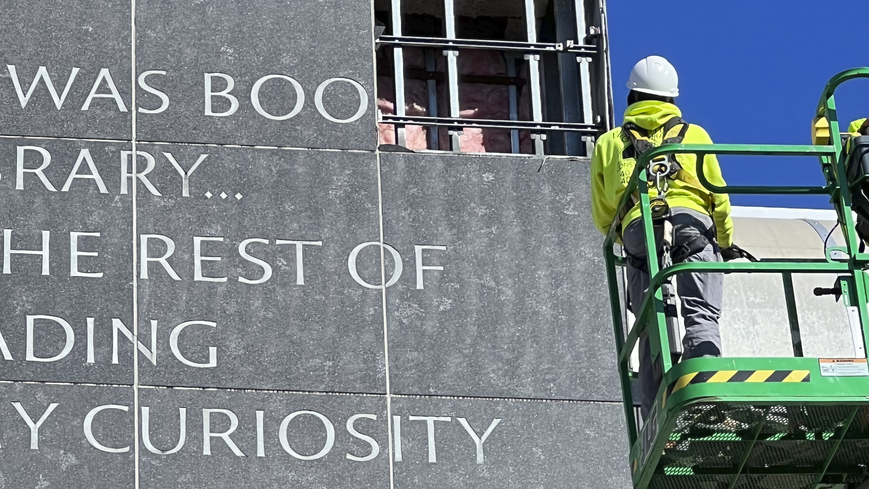 A partial Malcolm X quote that sparked protest is removed from a university building