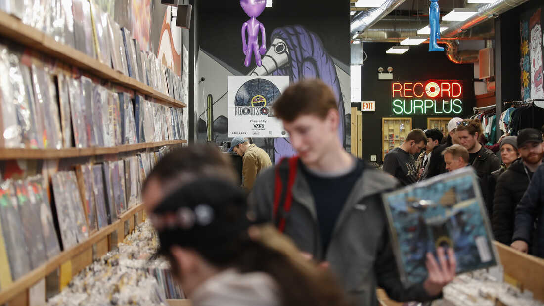 Vinyl outsells CDs for the primary time since 1987 : NPR
