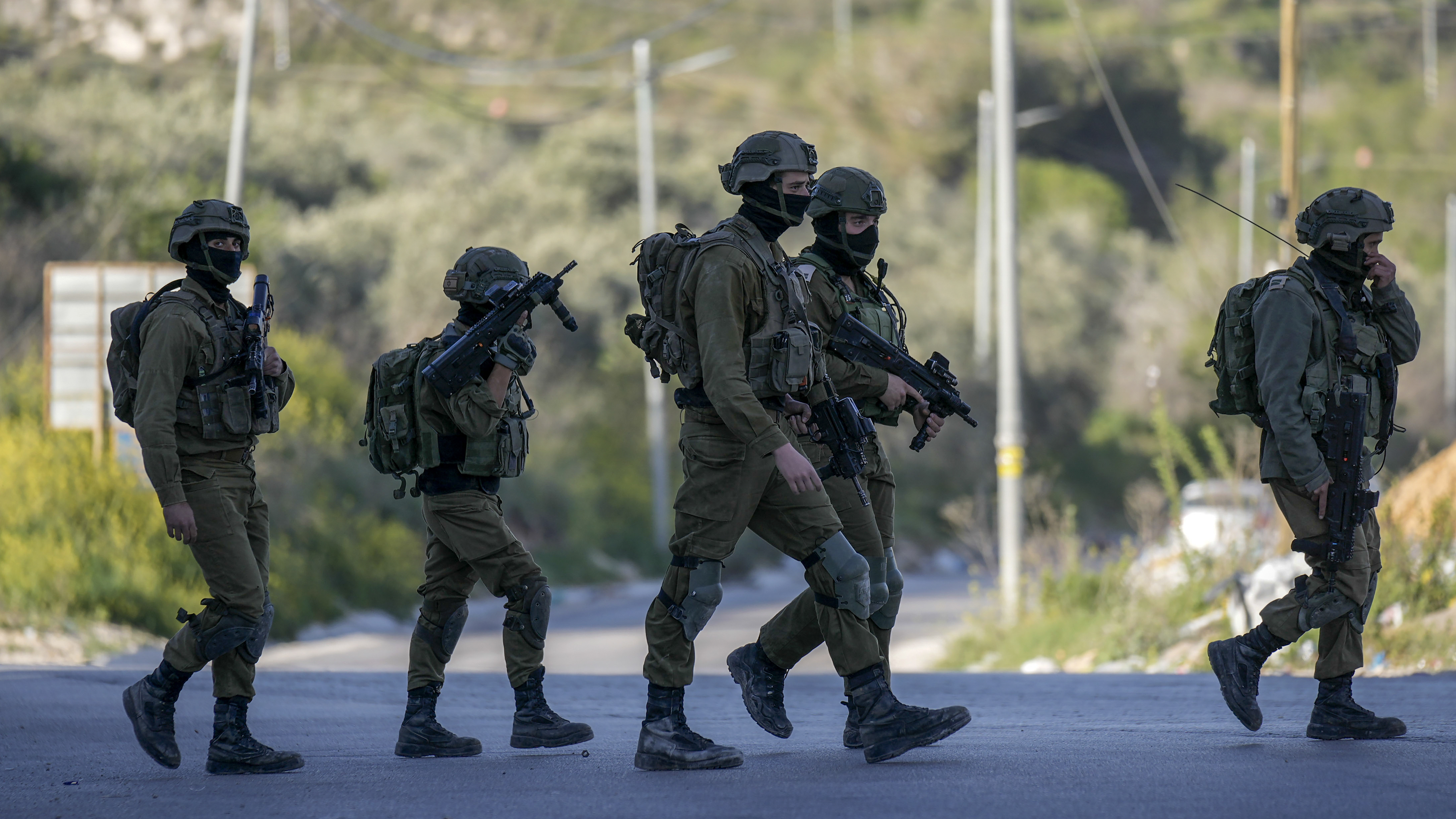 Israeli forces have killed three Palestinians in a shootout in the West Bank 