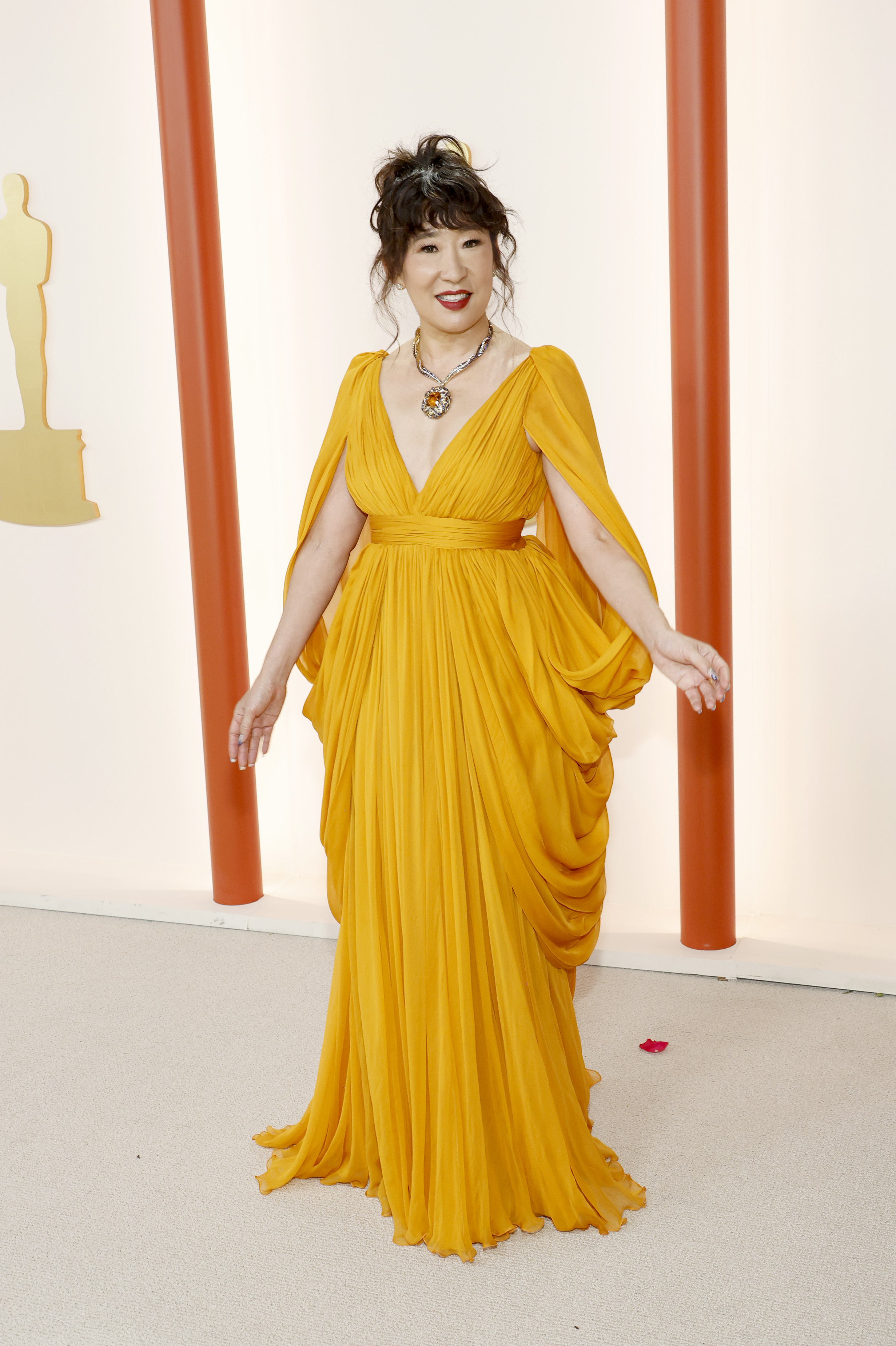 See all the red carpet looks from the 2023 Oscars 6 Sandra Oh