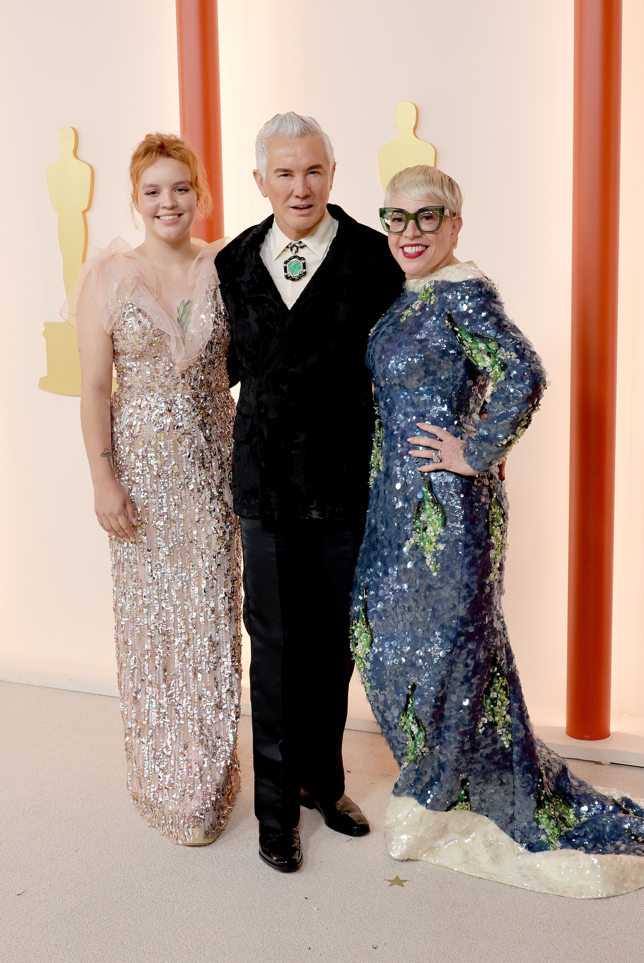 See all the red carpet looks from the 2023 Oscars 61 Lillian Amanda Luhrmann, Baz Luhrmann and Catherine Martin
