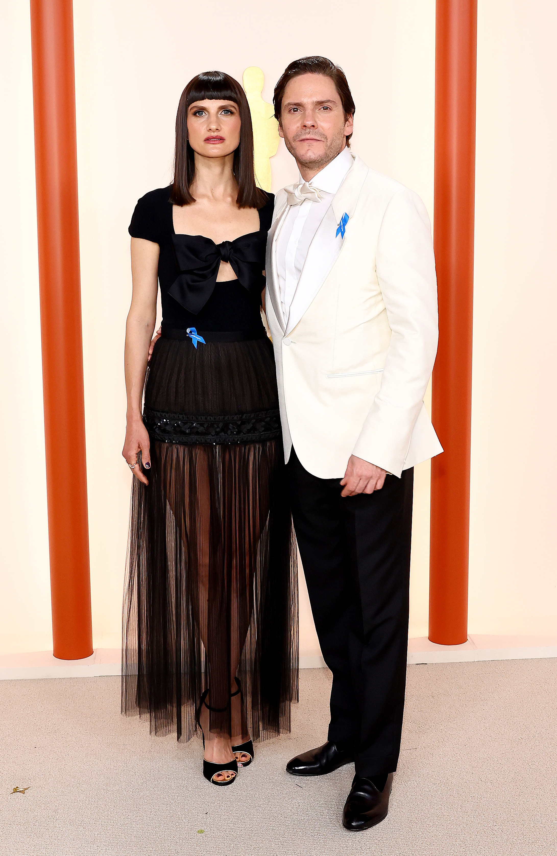 See all the red carpet looks from the 2023 Oscars 62 Felicitas Rombold and Daniel Brühl