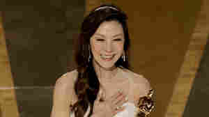 Michelle Yeoh is the first Asian woman to win best actress Oscar