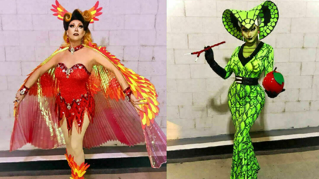 Bella DuBalle describes her drag persona as a combination of Miss Piggy, Dolly Parton and Mr. Rogers.