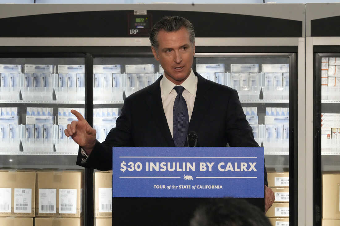 California enters a contract to make its own affordable insulin : NPR