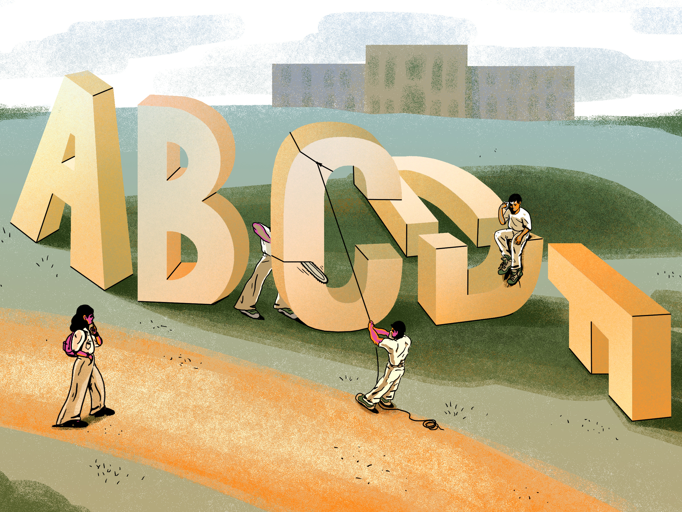 To help new students adapt, some colleges are eliminating grades
